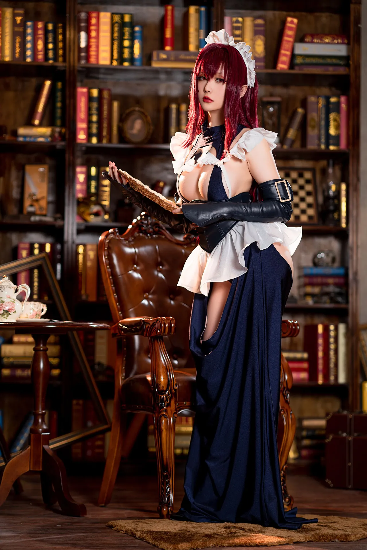 星之迟迟 Scáthach Maid-erohere68.webp